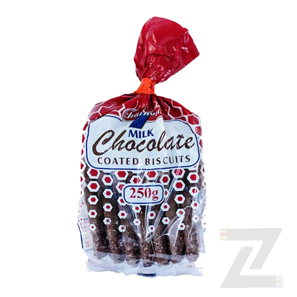 Charhons milk chocolate coated biscuits- 250g